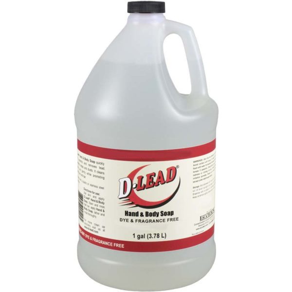 ESCA TECH D-LEAD HAND AND BODY SOAP DYE & FRAGANCE FREE (5 GALLON PAIL) 4221ES-5