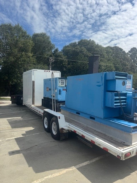 USED 5000 CFM DIESEL FIRE DESICCANT WITH 50KW GENERATOR/ FIRST RESPONSE UNIT