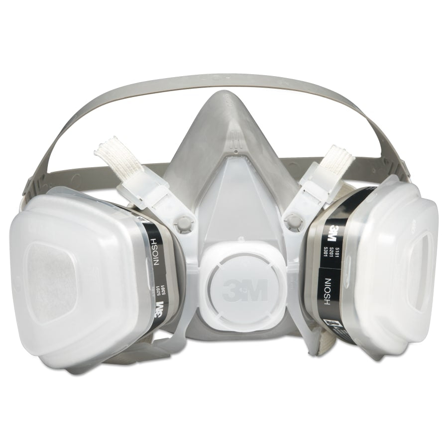 3M 5000 Series Half Facepiece Respirators, Medium, Organic Vapors/P95