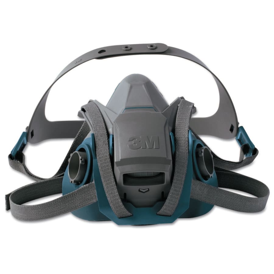 3M Rugged Comfort Quic-Latch Half-Facepiece Reusable Respirator, Medium