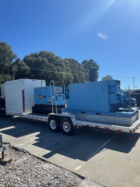 USED 5000 CFM DIESEL FIRE DESICCANT WITH 50KW GENERATOR/ FIRST RESPONSE UNIT