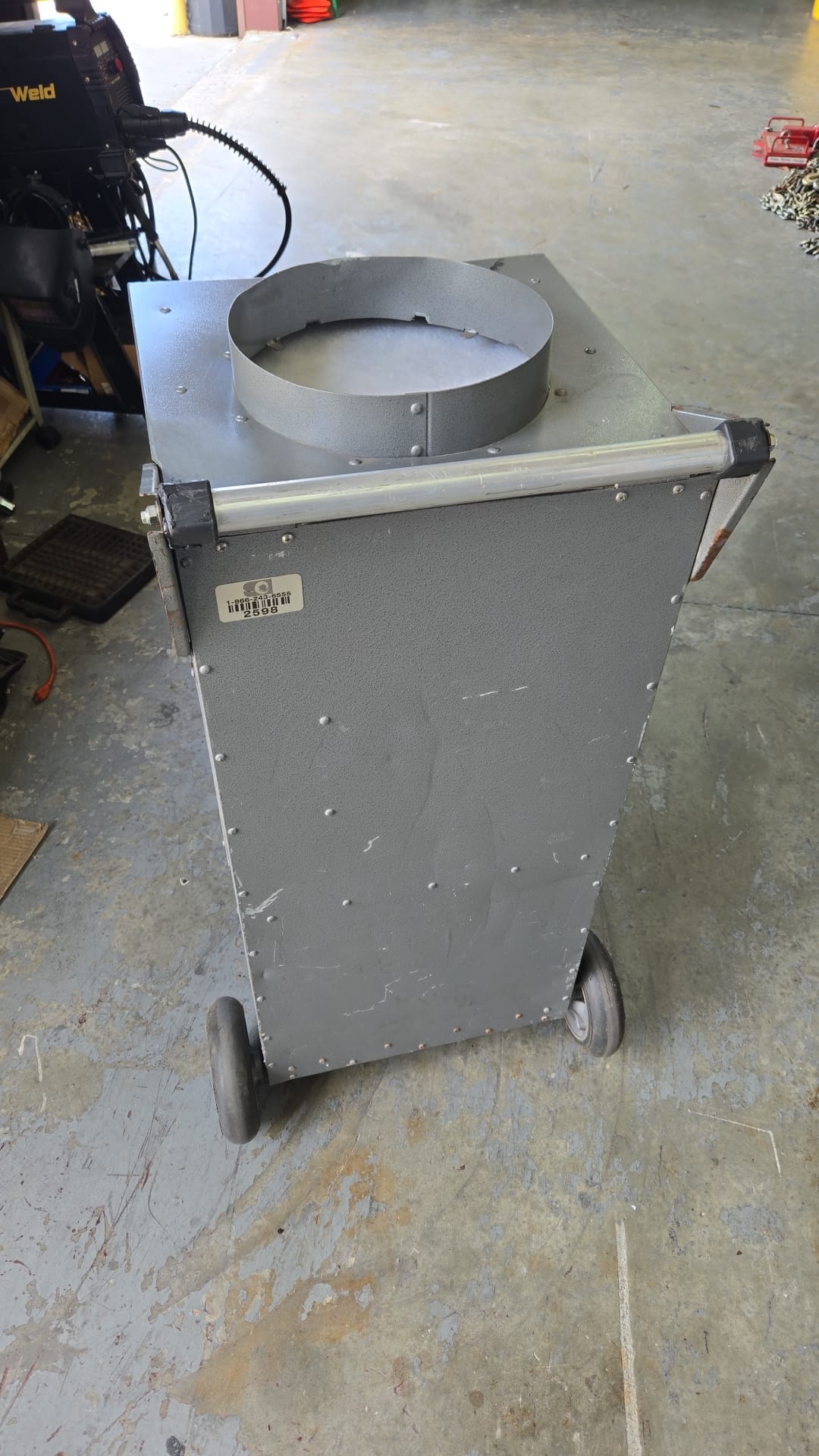 USED PAS 1800 ABATEMENT TECHNOLOGIES AIR SCRUBBER / AS IS