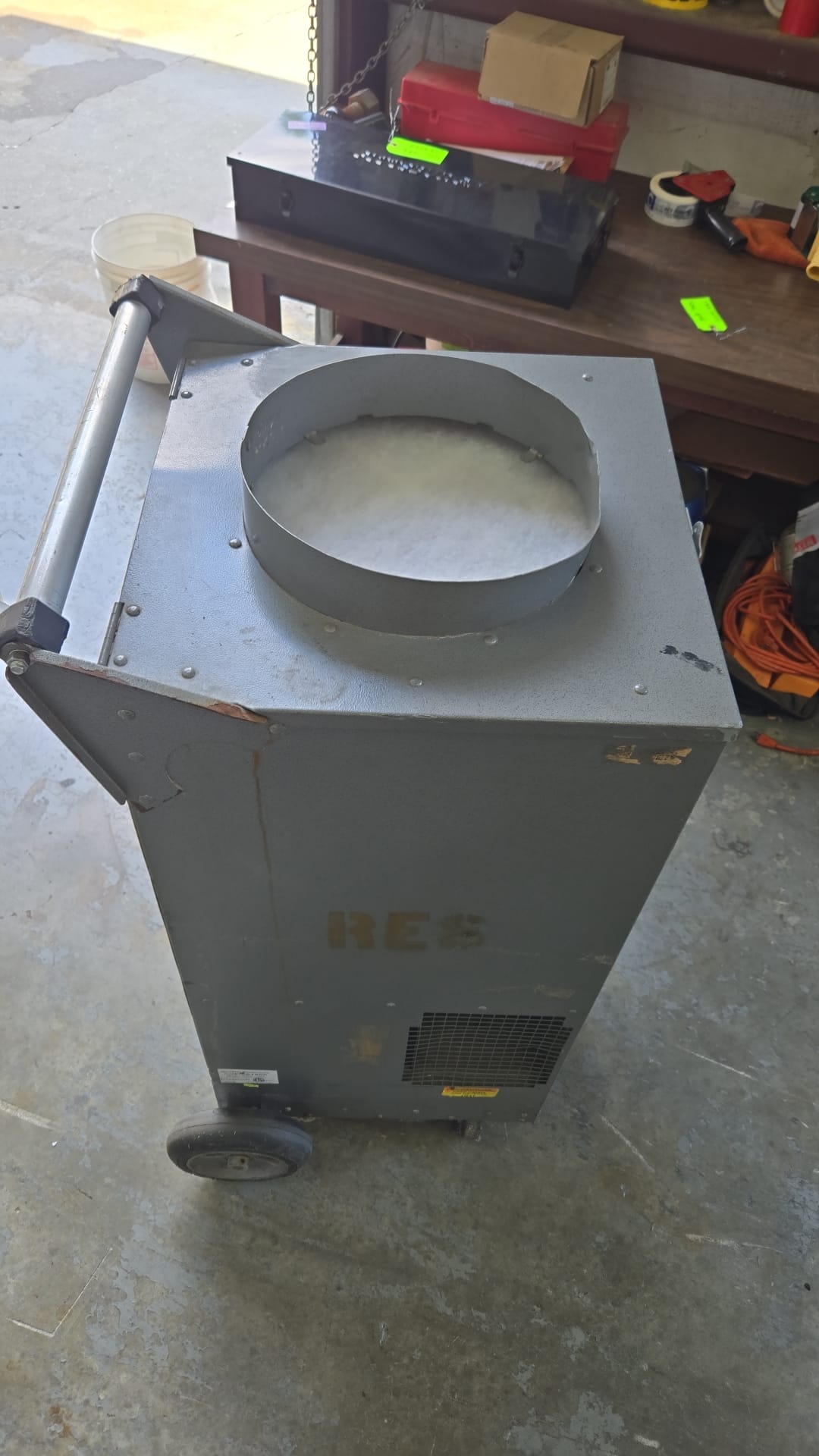 USED PAS 1800 ABATEMENT TECHNOLOGIES AIR SCRUBBER / AS IS