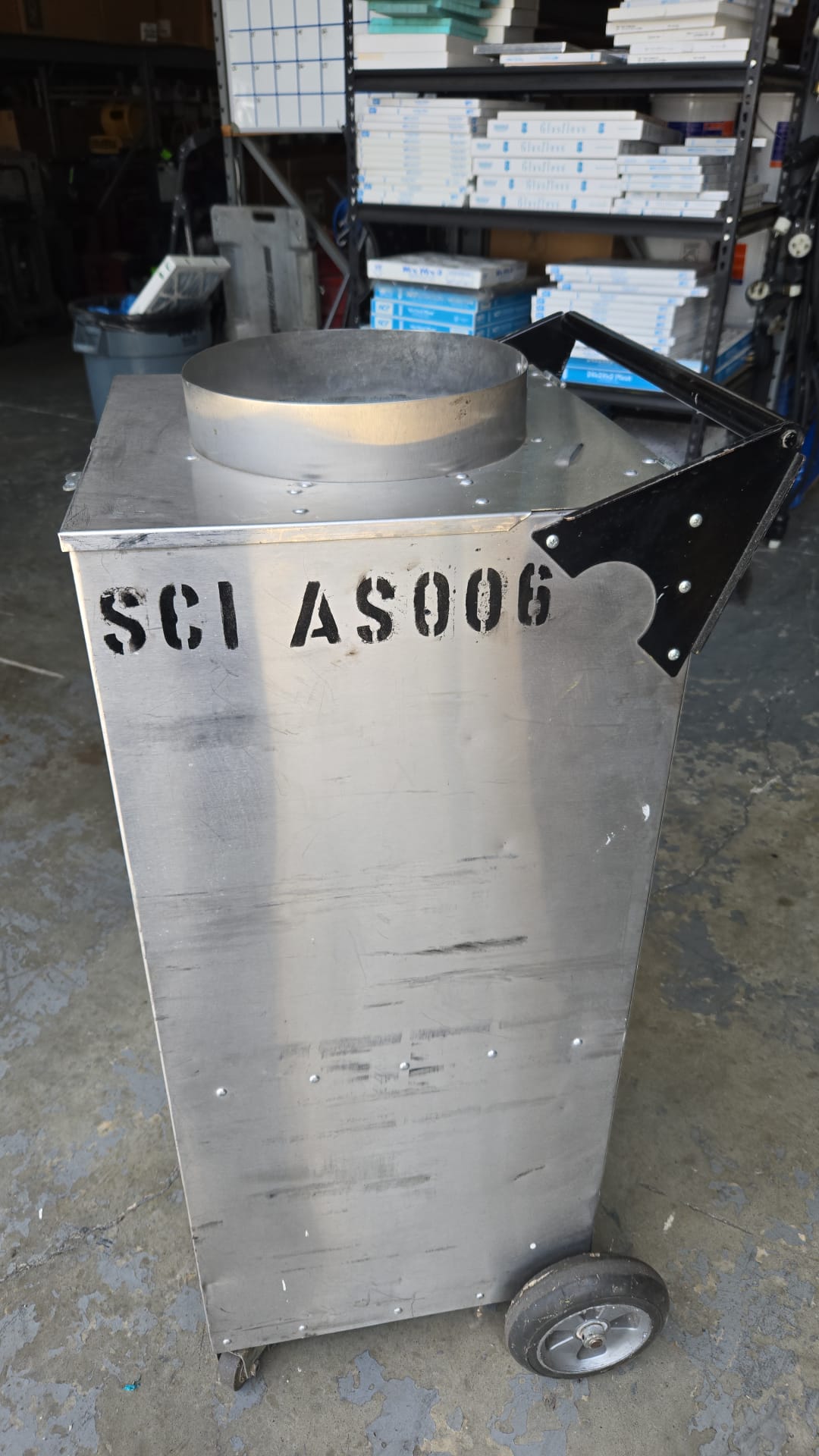USED PAS 1800 ABATEMENT TECHNOLOGIES AIR SCRUBBER / AS IS