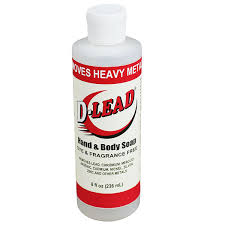 ESCA TECH D-LEAD HAND AND BODY SOAP DYE & FRAGANCE FREE (8OZ. BOTTLES 24 ON A CASE) 4221ES-8